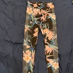 Floral leggings